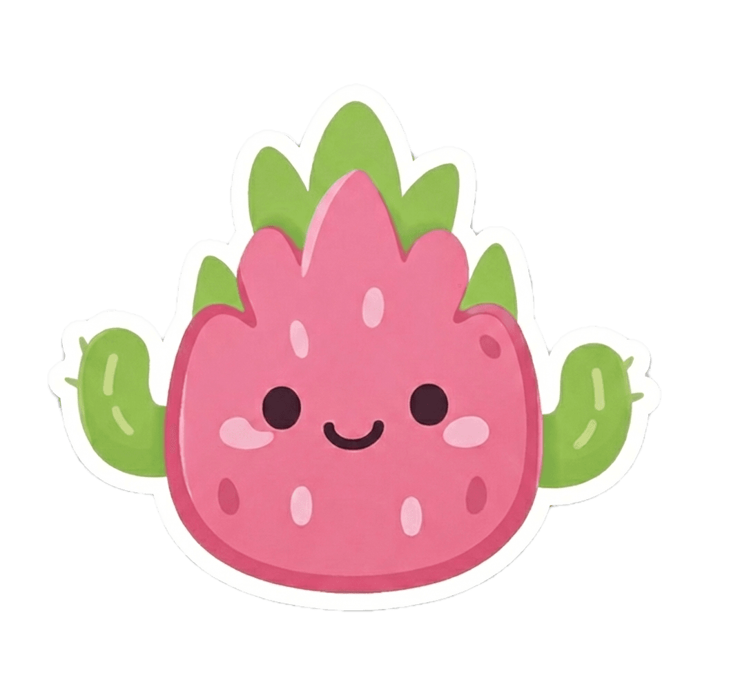 Pink Pitahaya Character